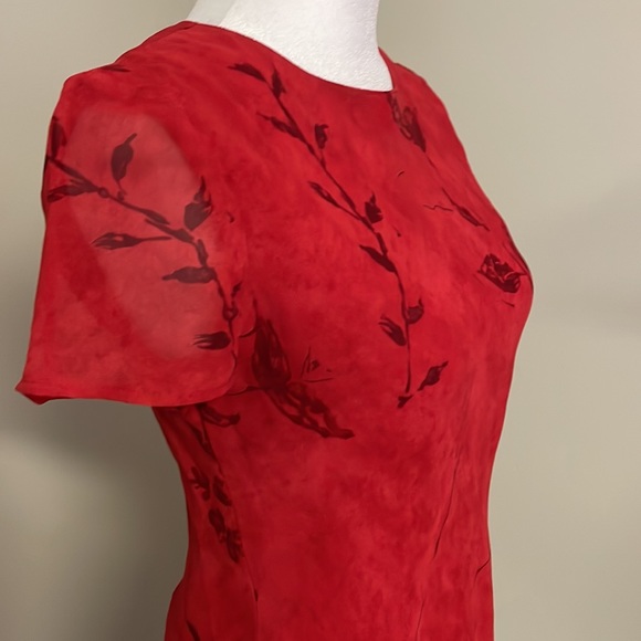 Vintage Red Dress - Picture 6 of 10